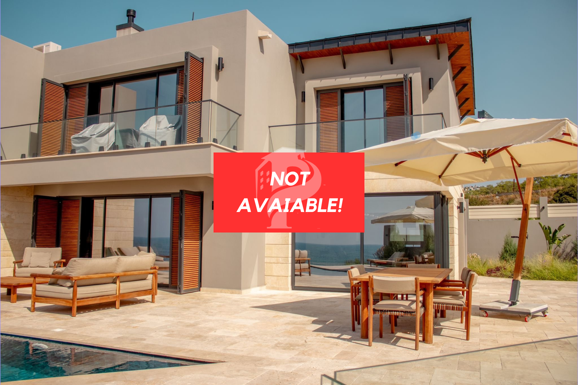 Ultra Luxury Beachfront Villa with Private Pool for Sale in Esentepe North Cyprus