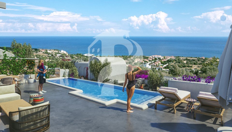Brand New Full Sea View Villa Type For Sale In Kyrenia North Cyprus
