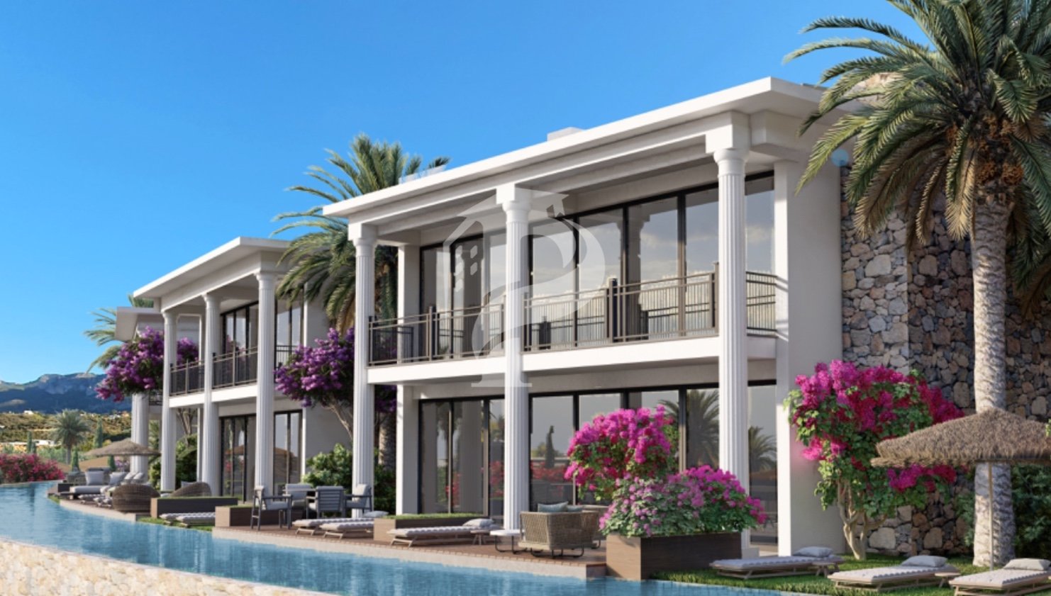 Brand New Luxury Beachfront Project for Sale in North Cyprus Esentepe