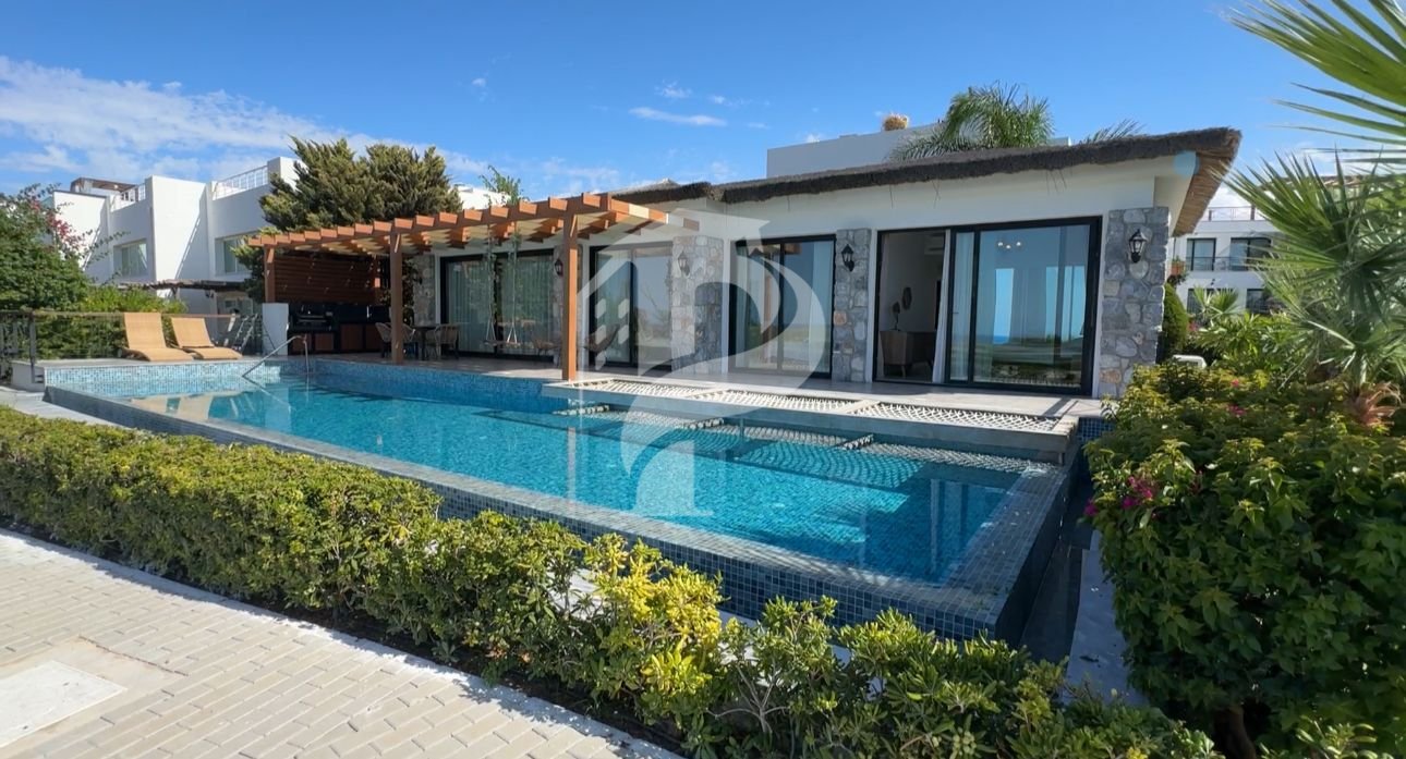 Luxury Villa with Private Pool and Seaview for Sale in Esentepe North Cyprus