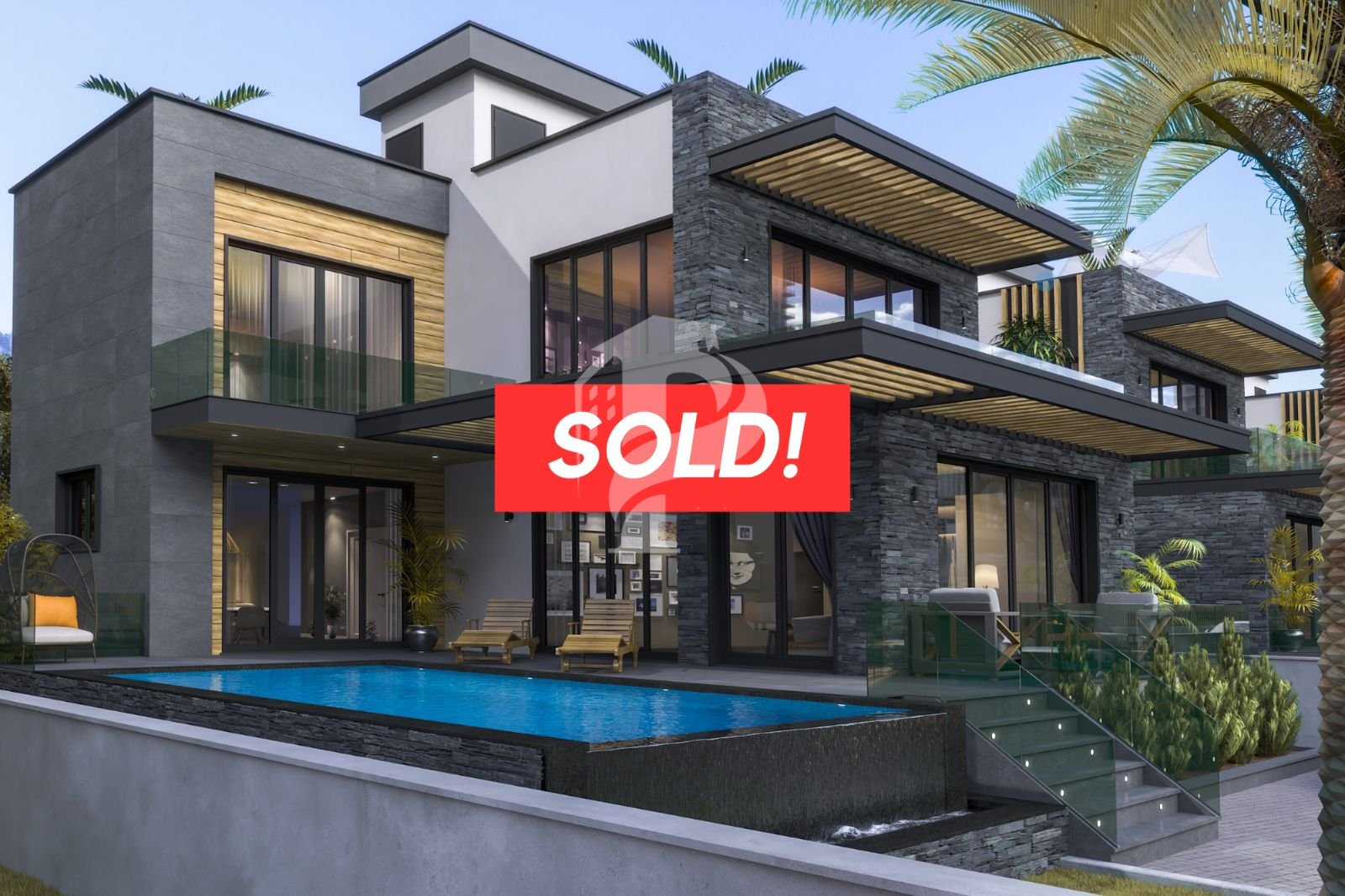 4 Bedroom Luxury Beachfront Villas for Sale in Karsiyaka North Cyprus
