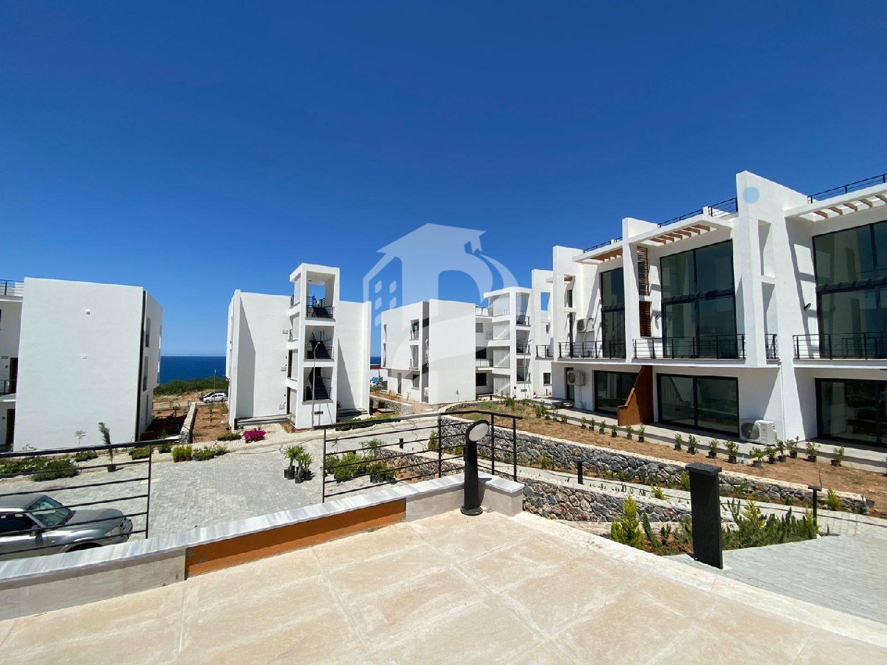 Brand New 2 Bedroom Villa Type Apartment for Sale in Esentepe North Cyprus